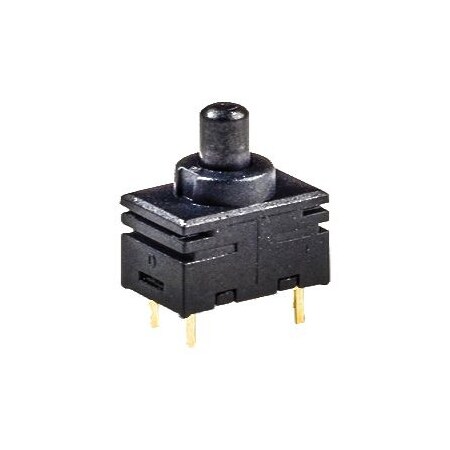 C&K Components Pushbutton Switch, Spst, Momentary, 0.02A, 28Vdc, 4 Pcb Hole Cnt, Solder Terminal, Through FP11SPC1B1TP02